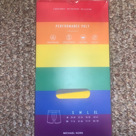*NIB* Men MK Michael Kors Pride Poly Boxer Briefs - Picture 3 of 3